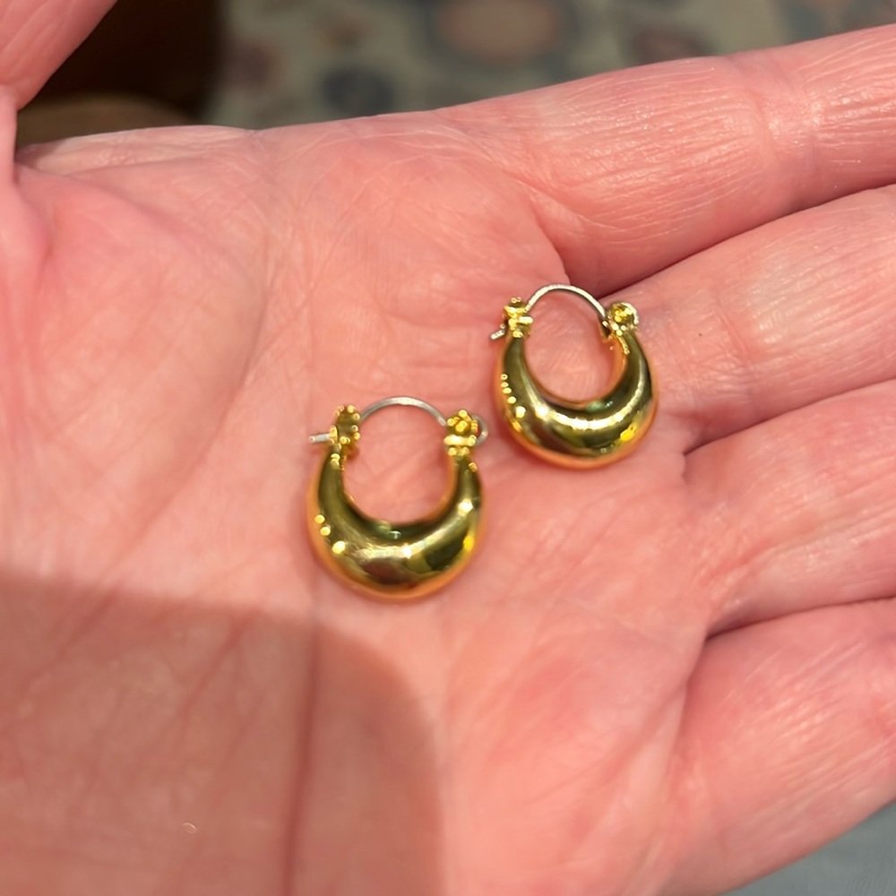 Cute Solid Mini Hoops - image 1